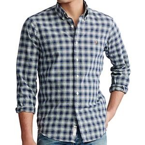 BNWT Big & Tall Classic Fit Plaid Oxford Shirt